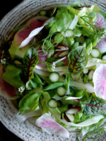 Market Salad with Black Garlic Vinaigrette