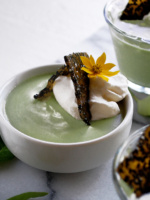 Ginger Matcha Custard