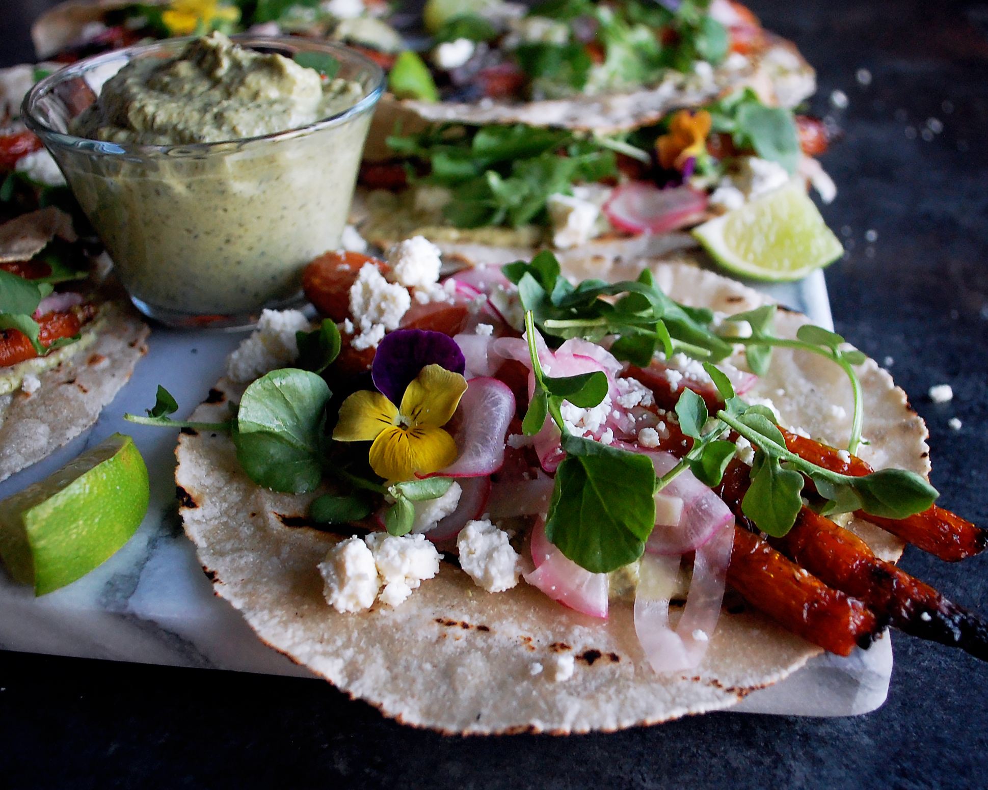 Smoked Carrot Tacos