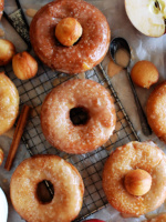 Cinnamon Apple Doughnuts