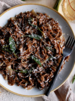 Black Garlic Pasta