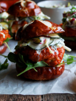 Buffalo Chicken Sliders
