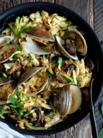 Spring Pasta with Clams