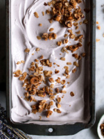 Blueberry Lavender Ice Cream