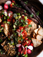 Grilled Vegetable Hummus