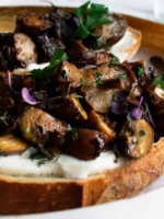 Simple Mushroom Toast