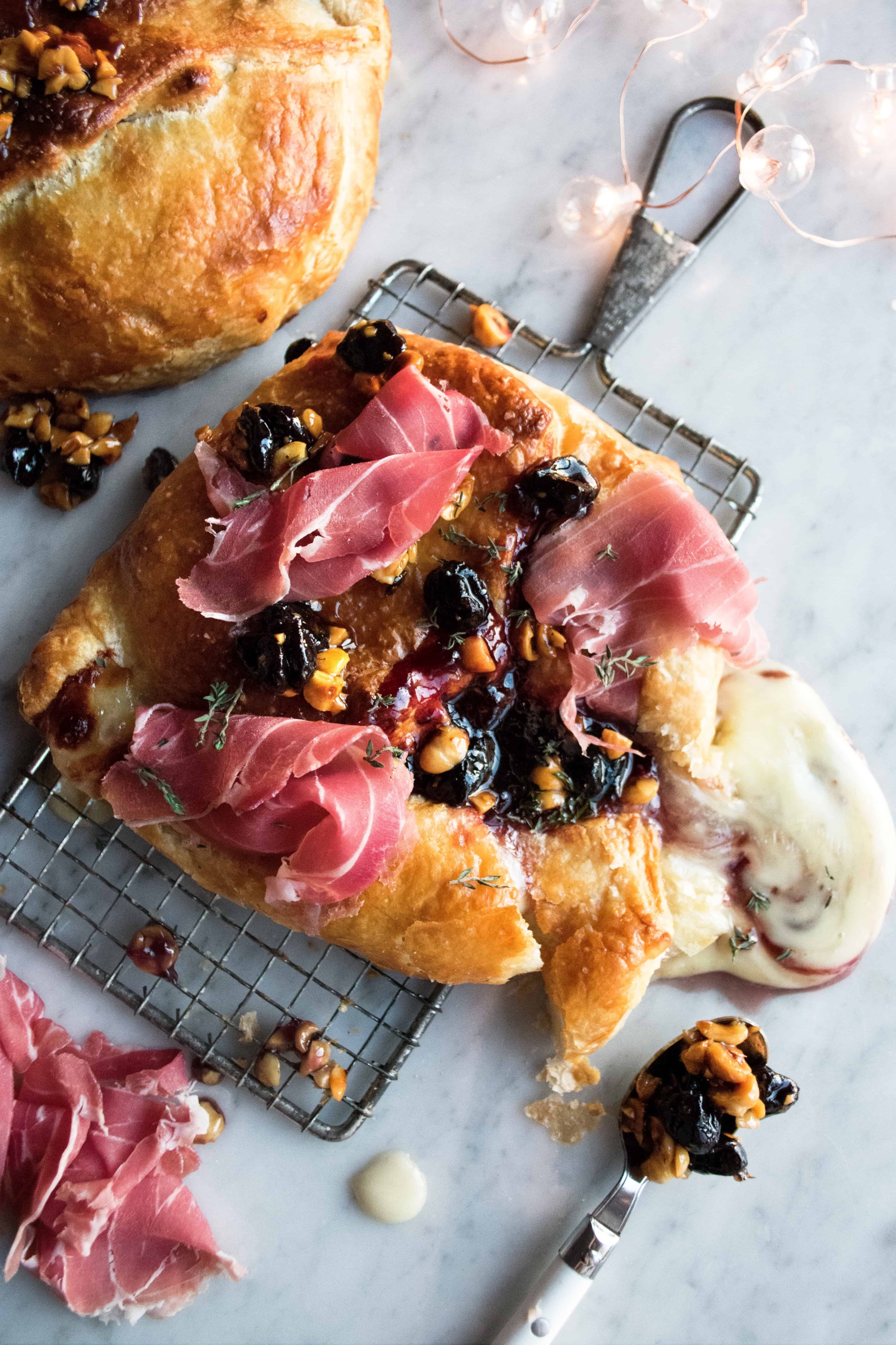 Puff Pastry Wrapped Baked Brie