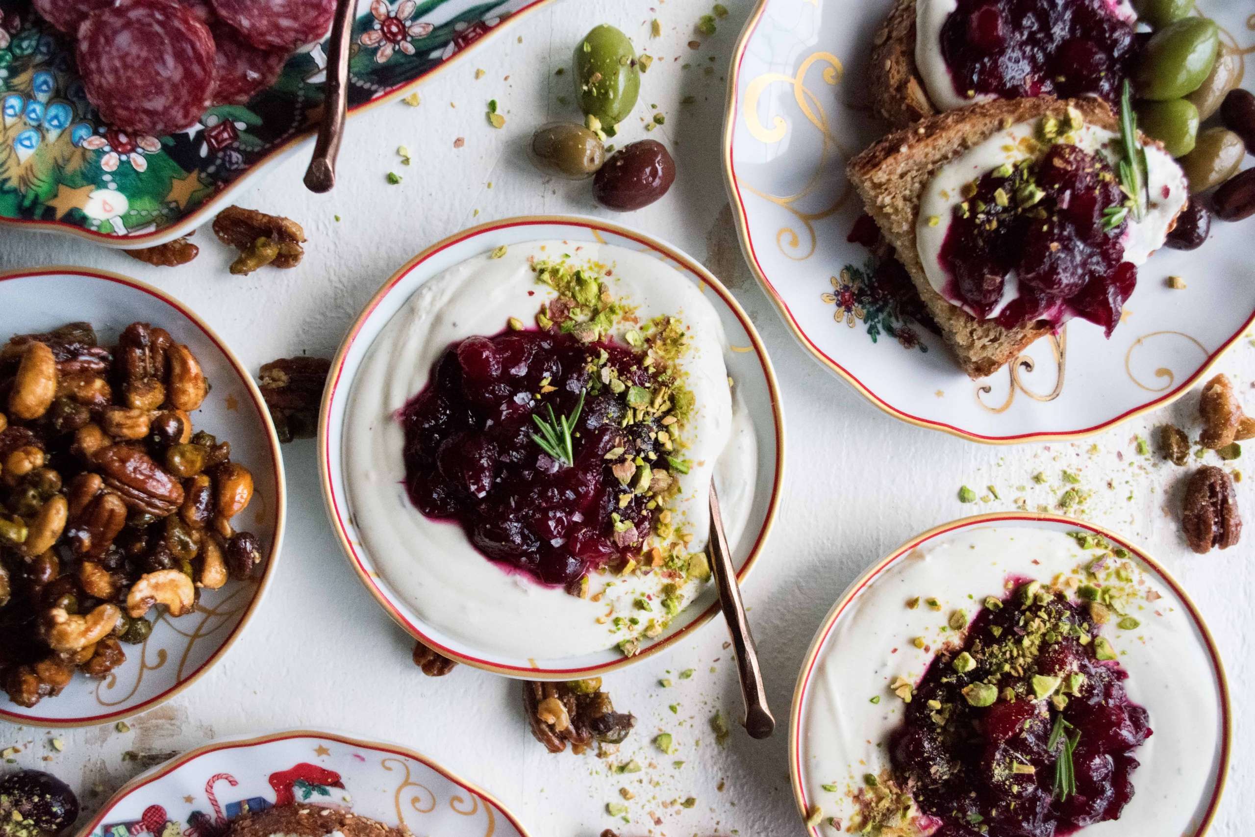 Cranberry Goat Cheese Dip