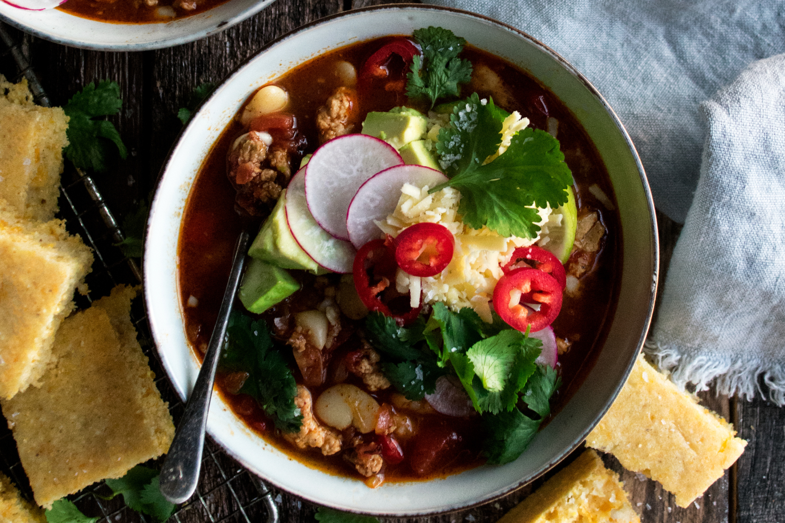 White Bean Turkey Chili