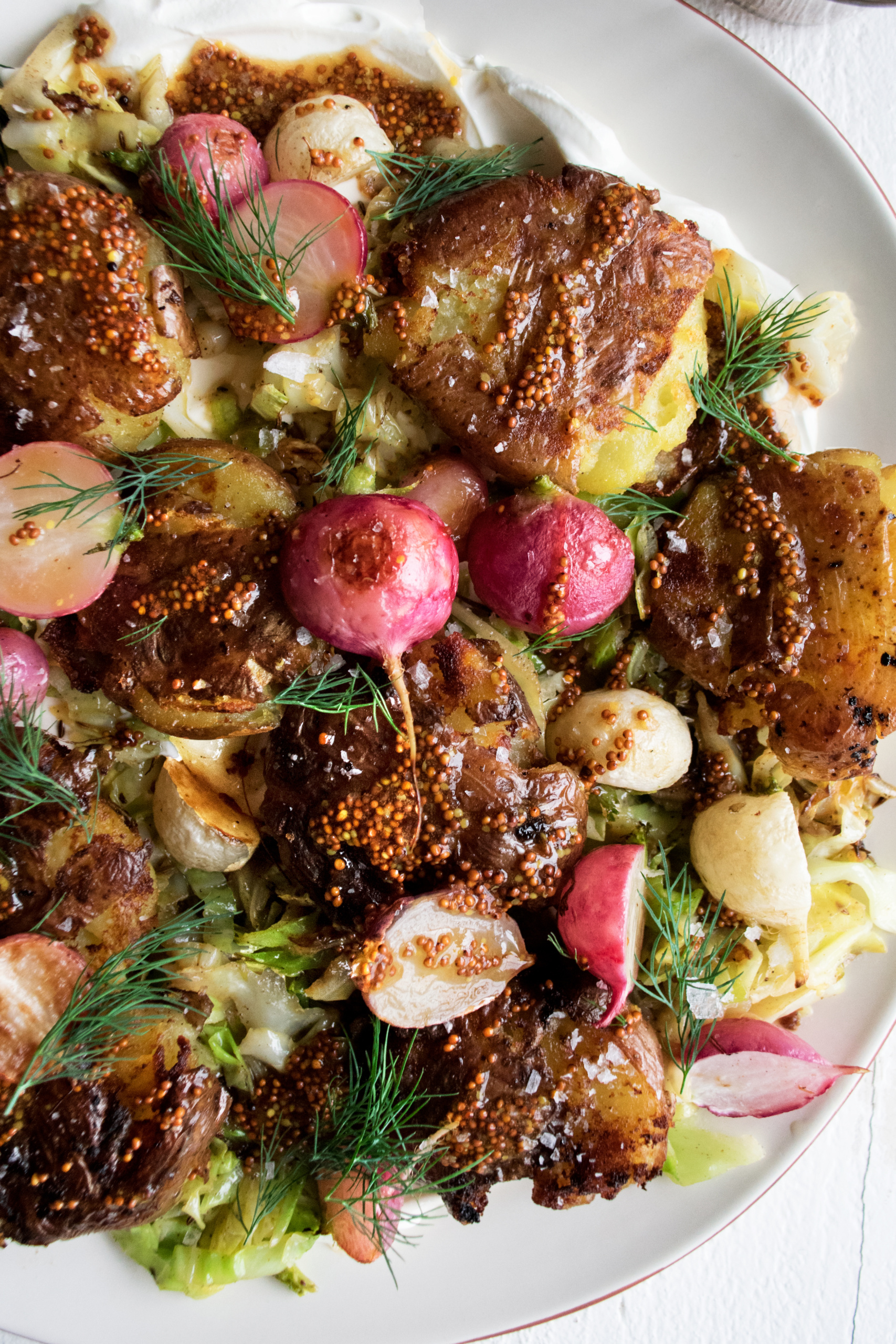 Crispy Smashed Potatoes