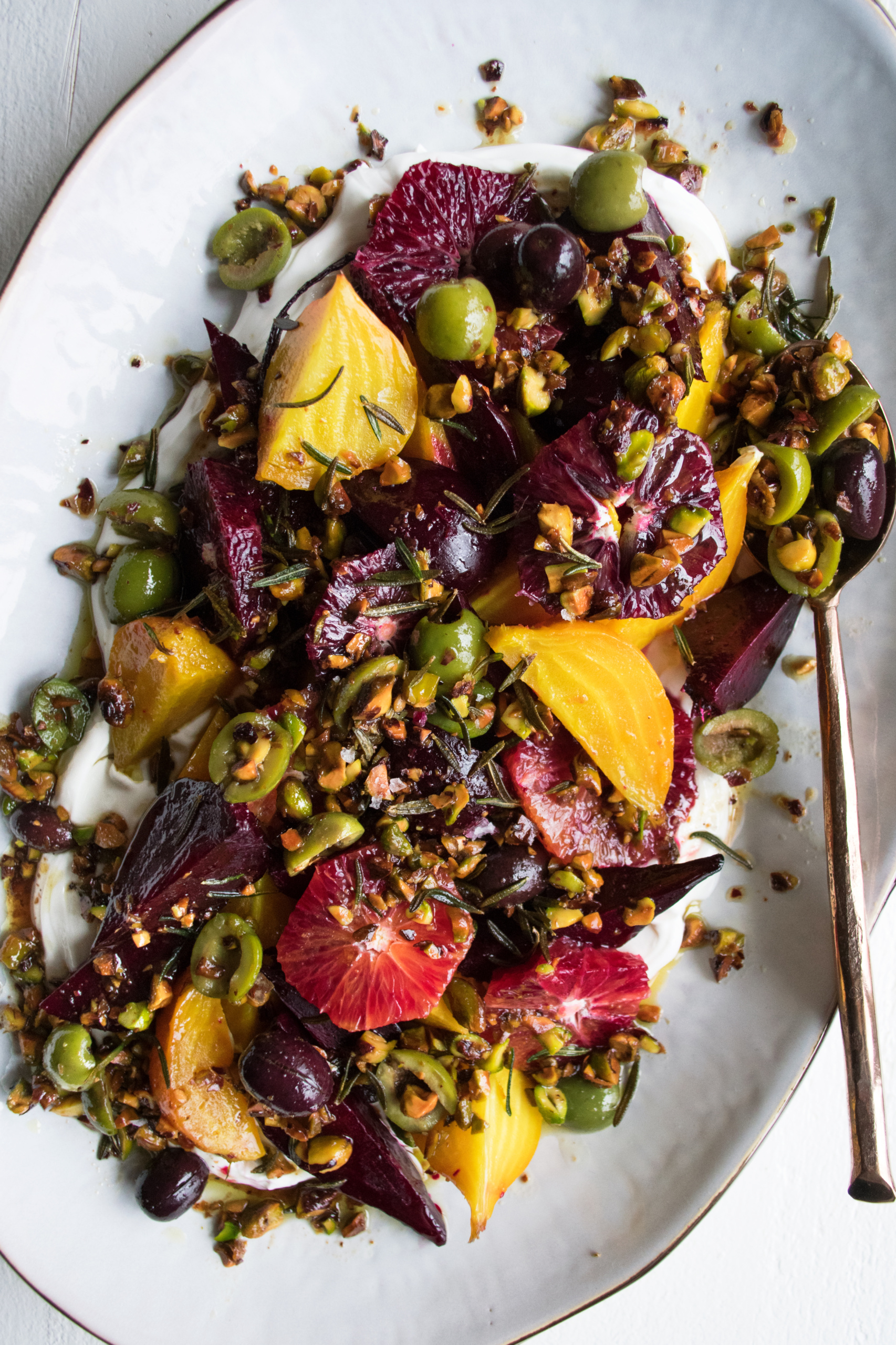 Roasted Beets with Blood Oranges