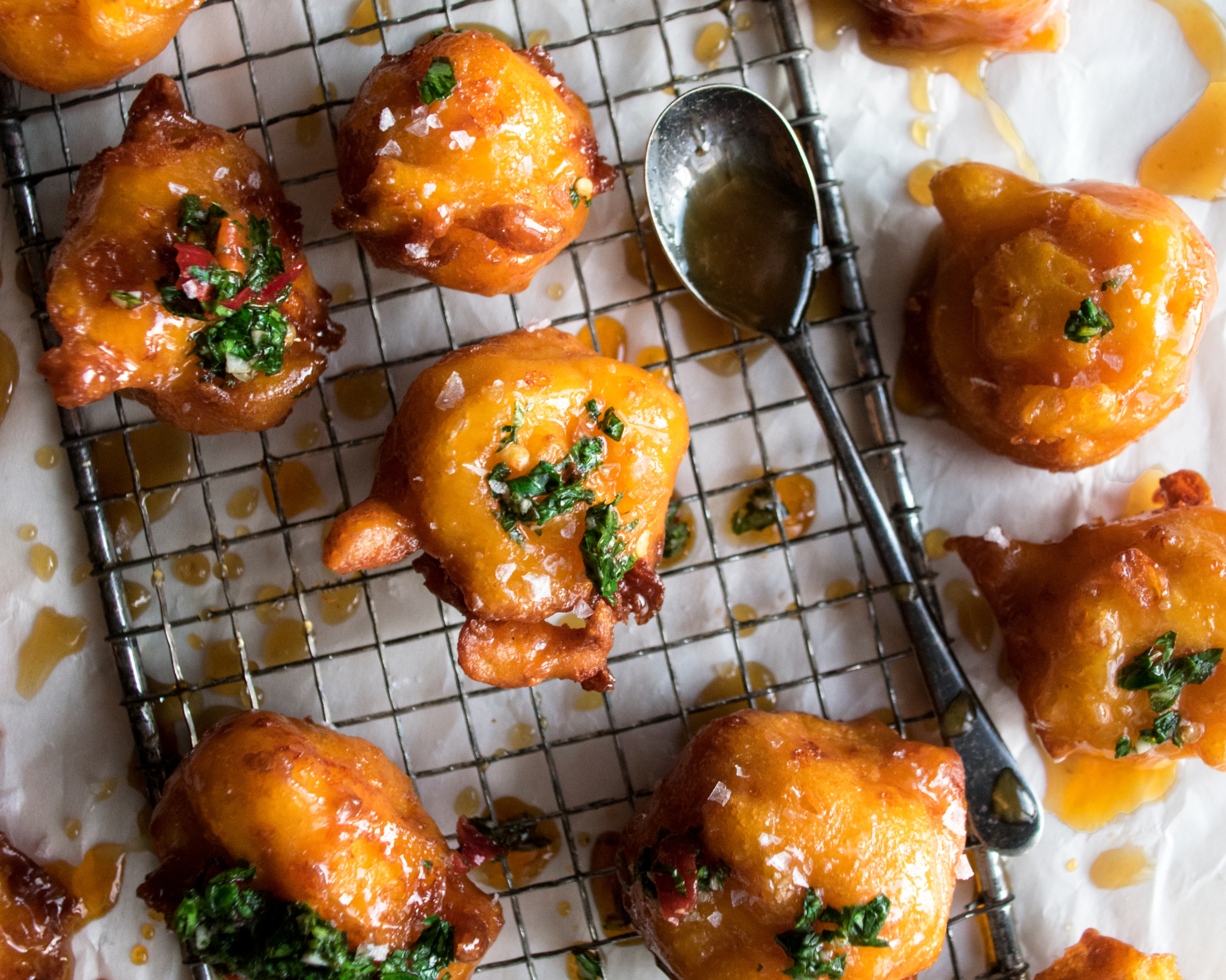 Sweet Potato Fritters