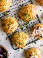 Chive Gougeres