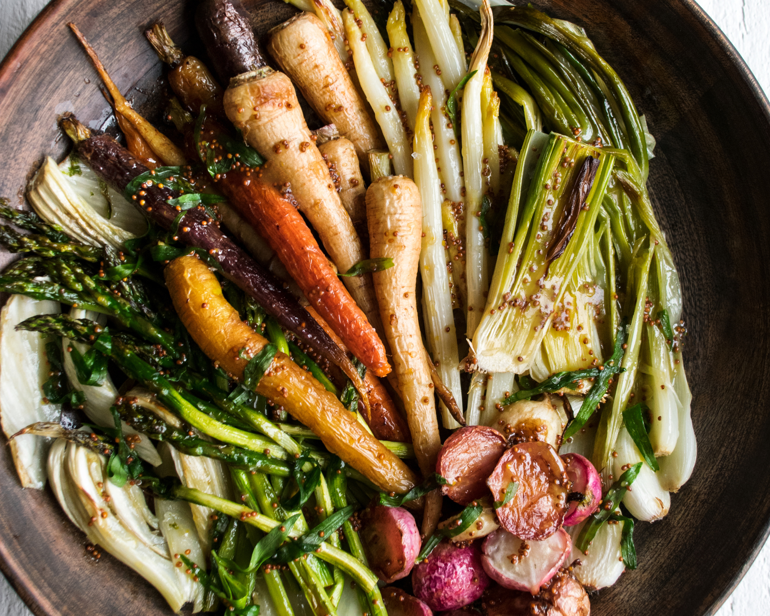 Roasted Spring Vegetables