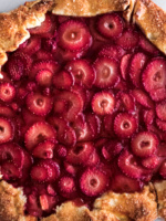 Honey Strawberry Galette