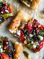 Grilled Pepper Tart