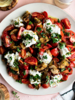 Herb Marinated Tomato Panzanella