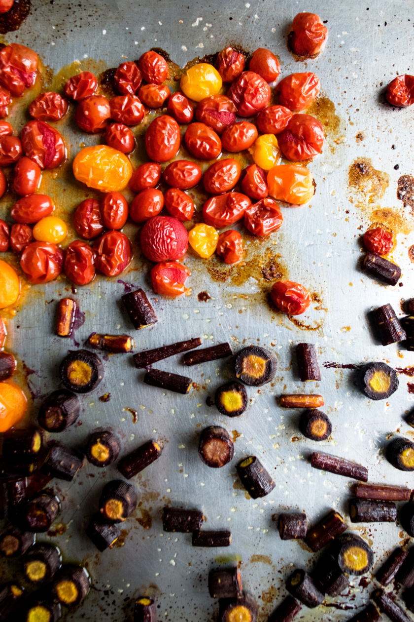 Roasted Tomato Curry Noodles