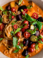 Roasted Tomato Curry Noodles