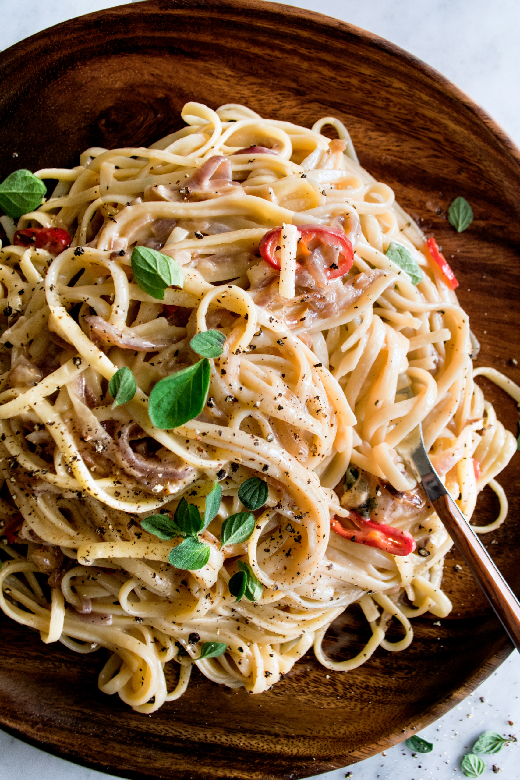 Caramelized Onion Pasta