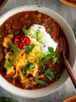 Pumpkin Chorizo Chili