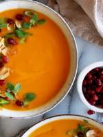 Thai Coconut Sweet Potato Soup