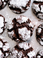 Chocolate Fudge Crinkle Cookies