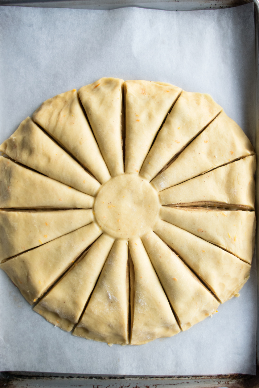 Christmas Morning Star Bread