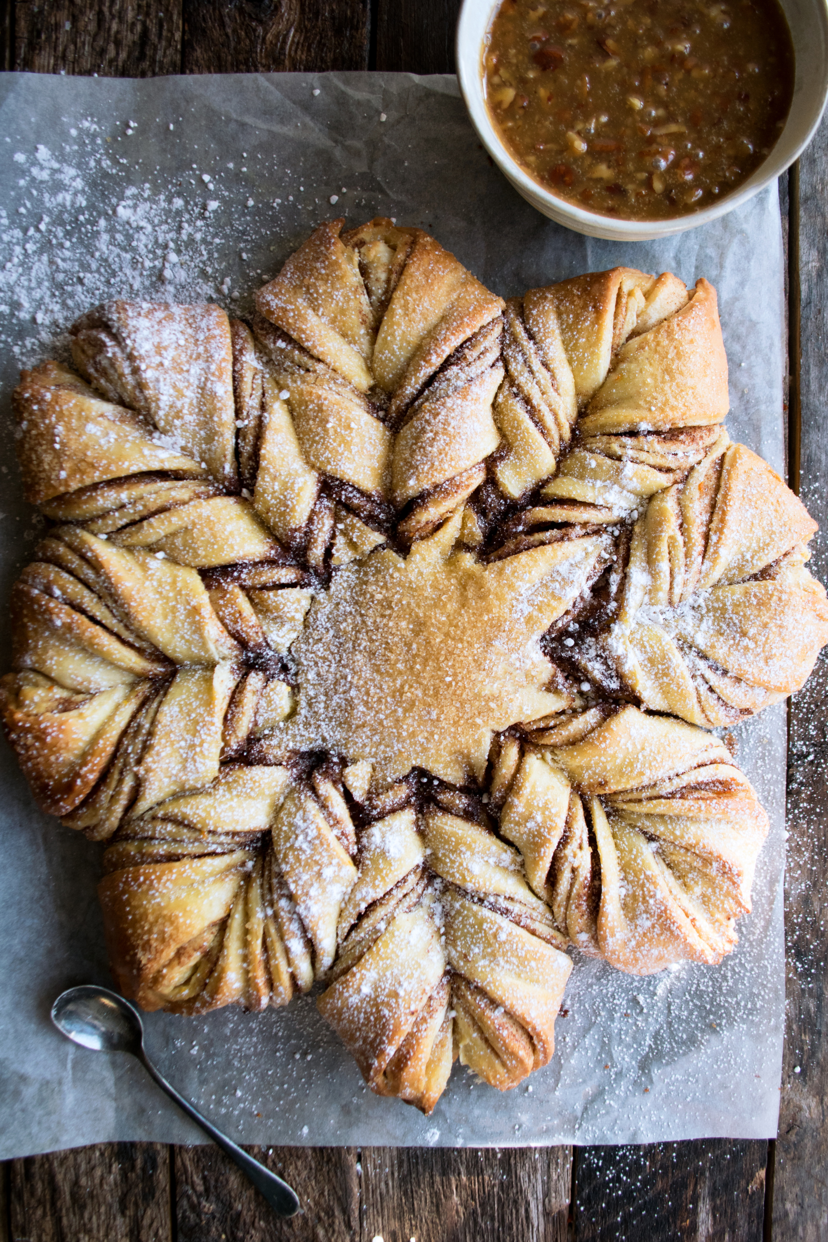 Christmas Morning Star Bread