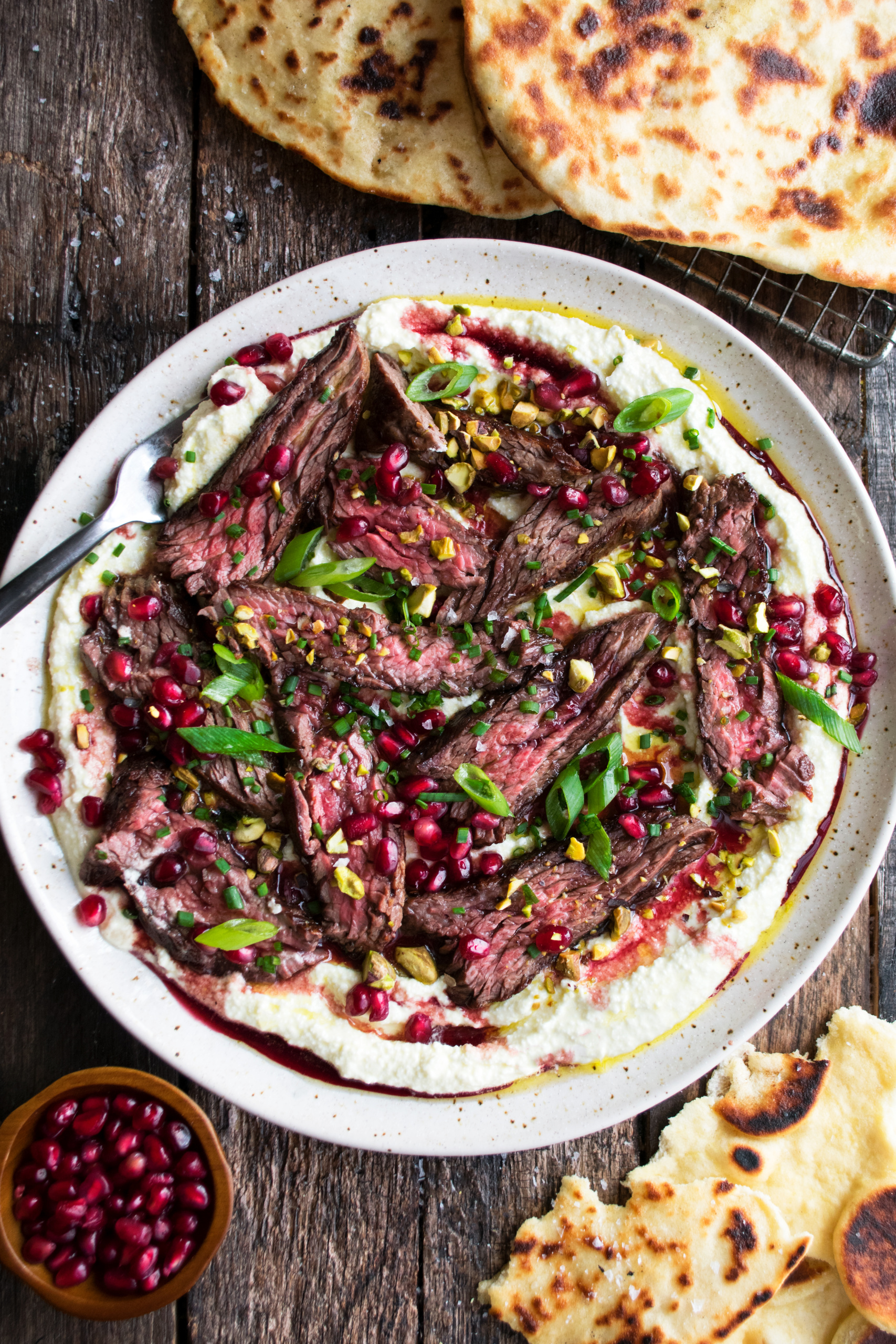 Pomegranate Skirt Steak