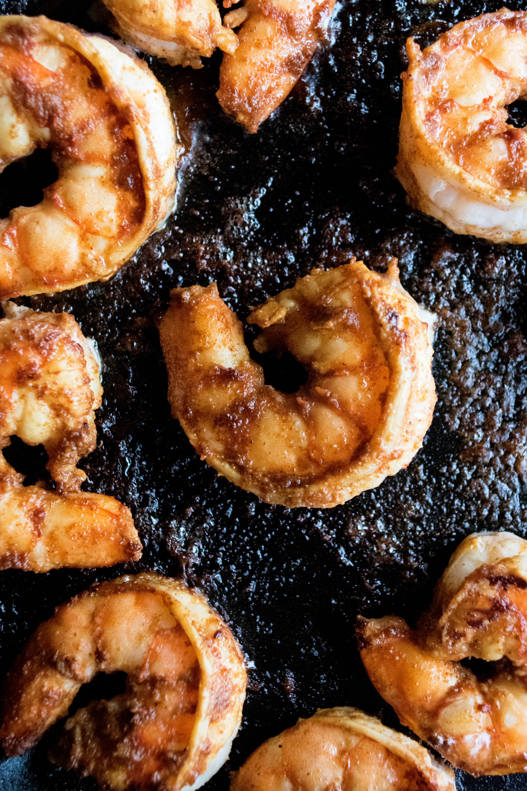 spiced sautéed shrimp