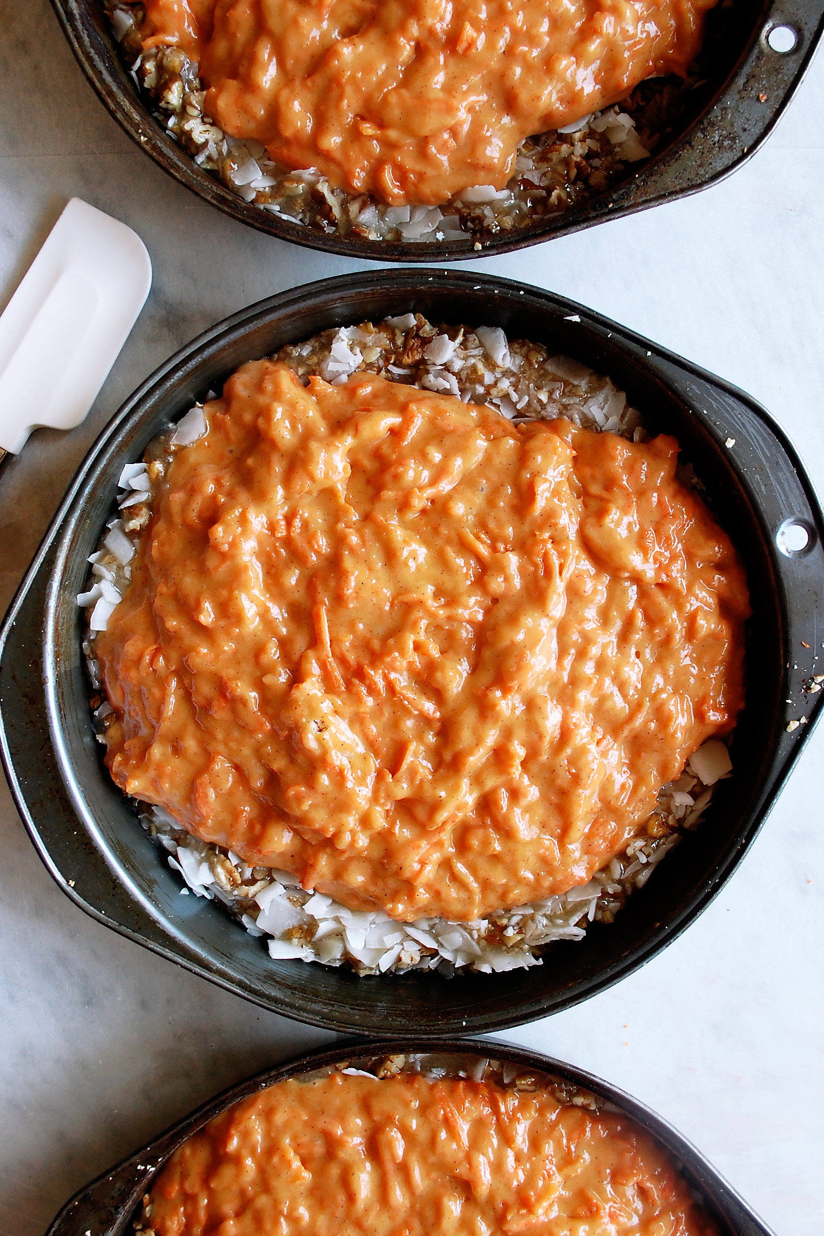 Coconut Praline Carrot Cake