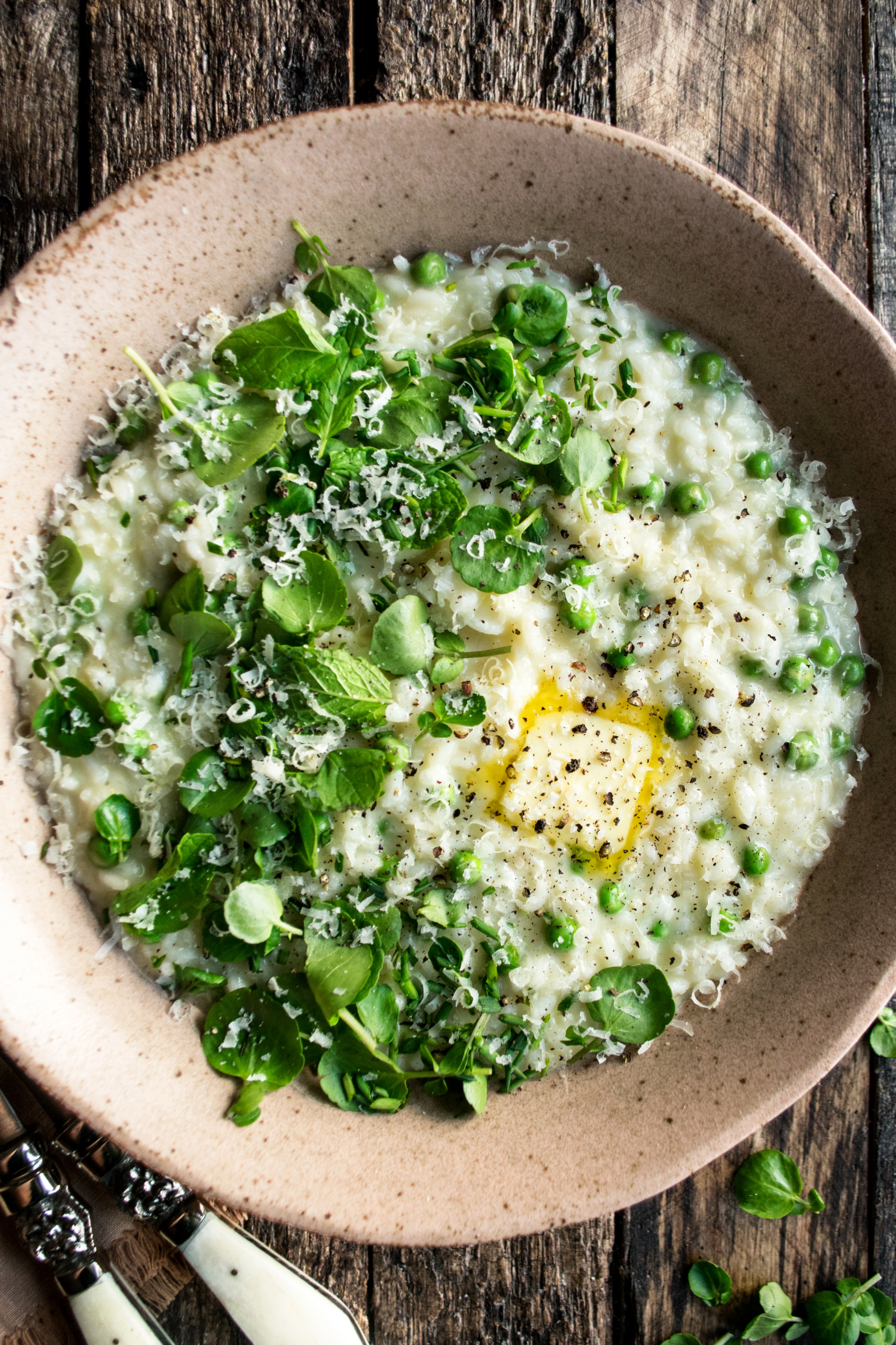 Spring Pea Risotto