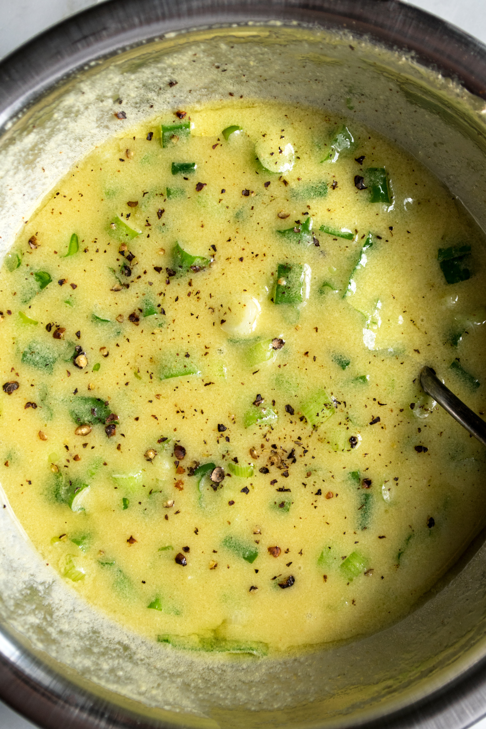 scallion vinaigrette