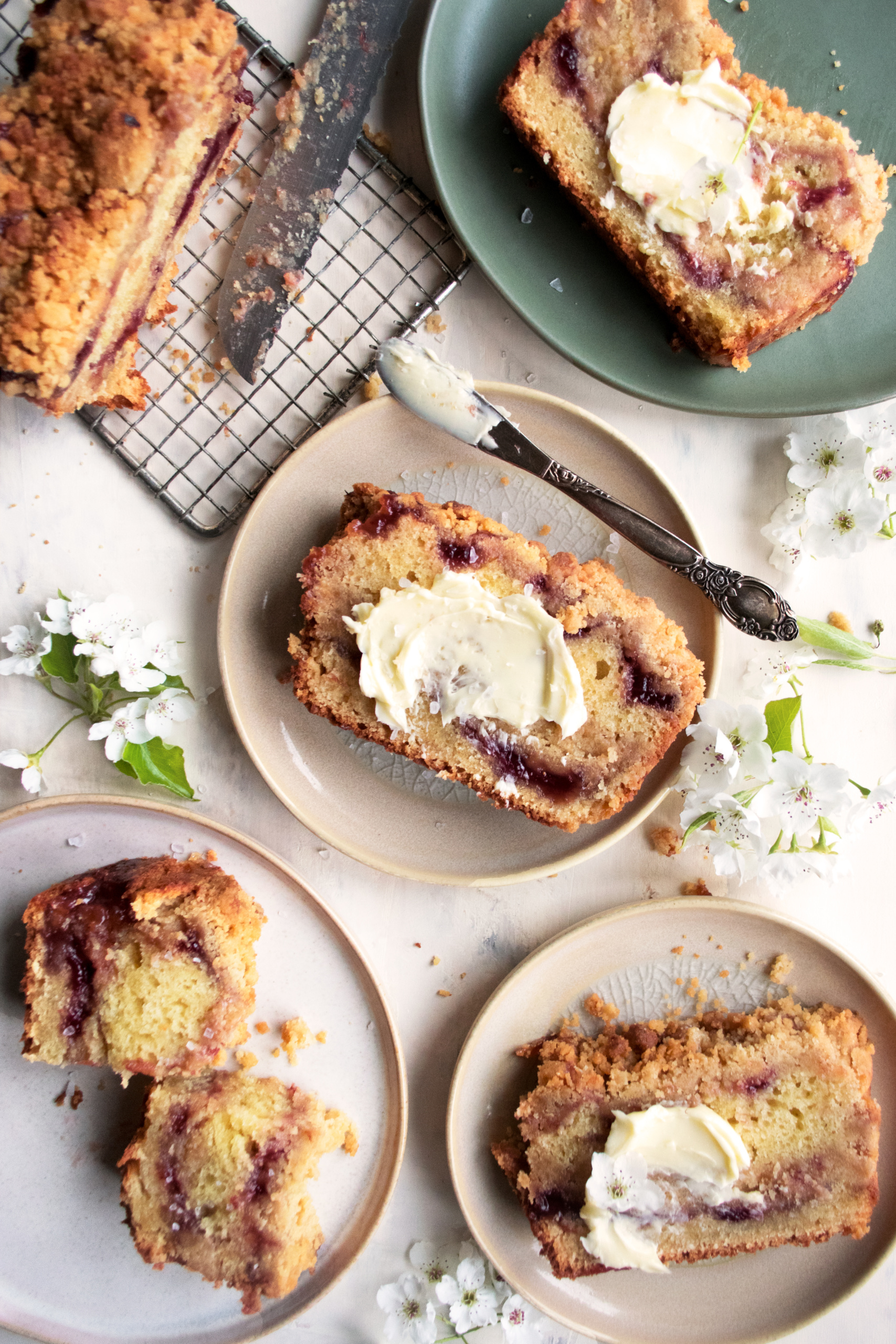 Strawberry Jam Coffee Cake