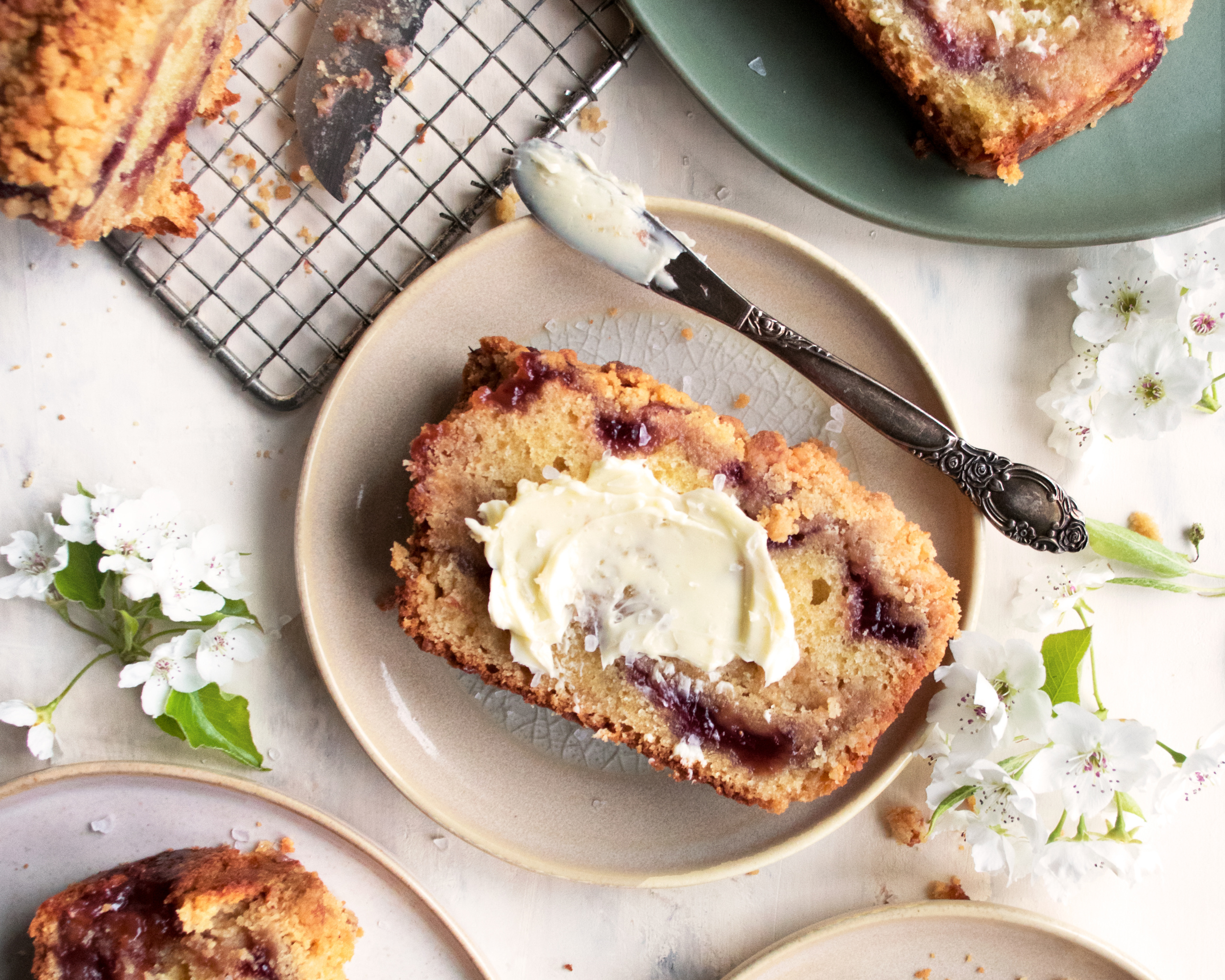 Strawberry Jam Coffee Cake