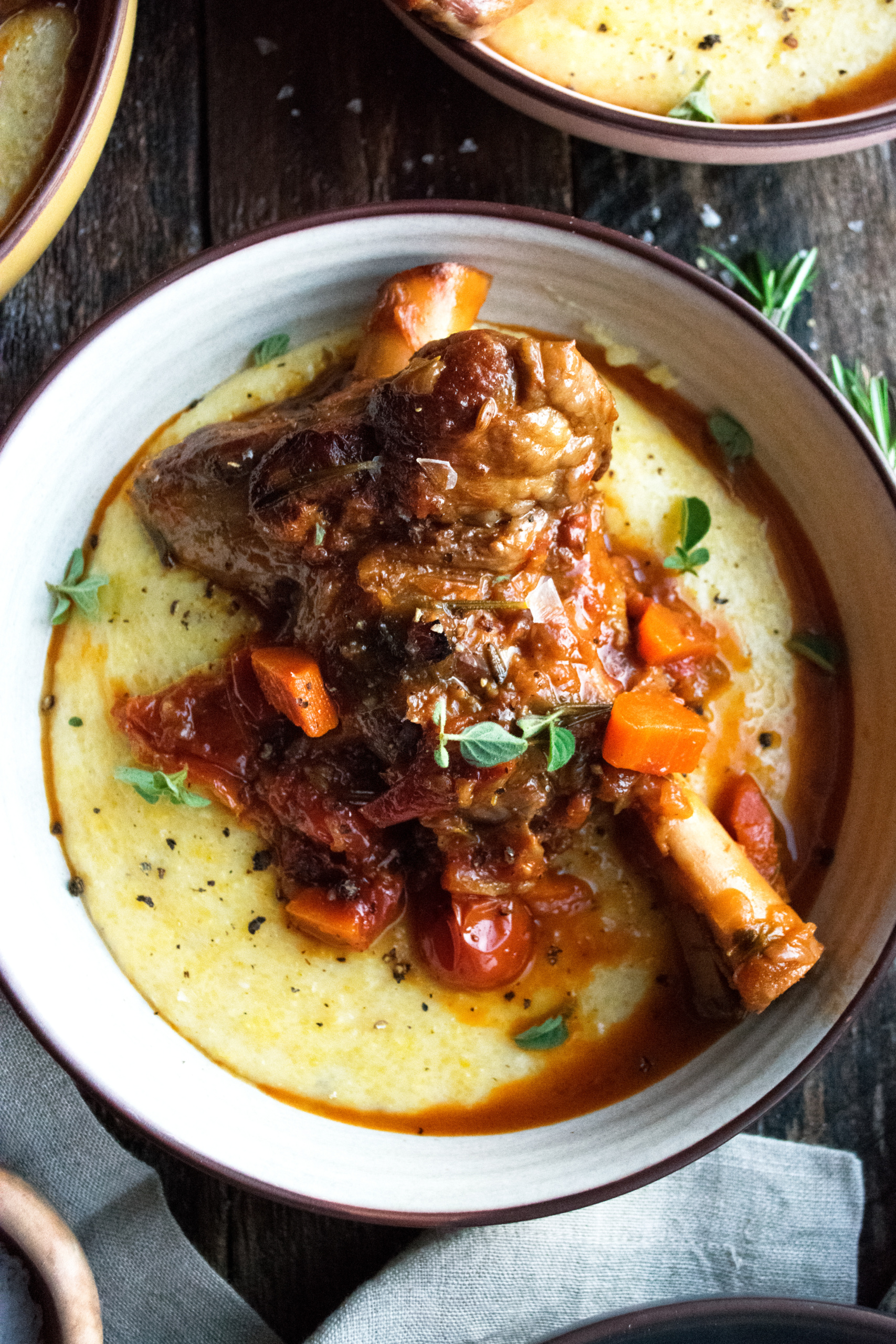 Braised Lamb Shanks