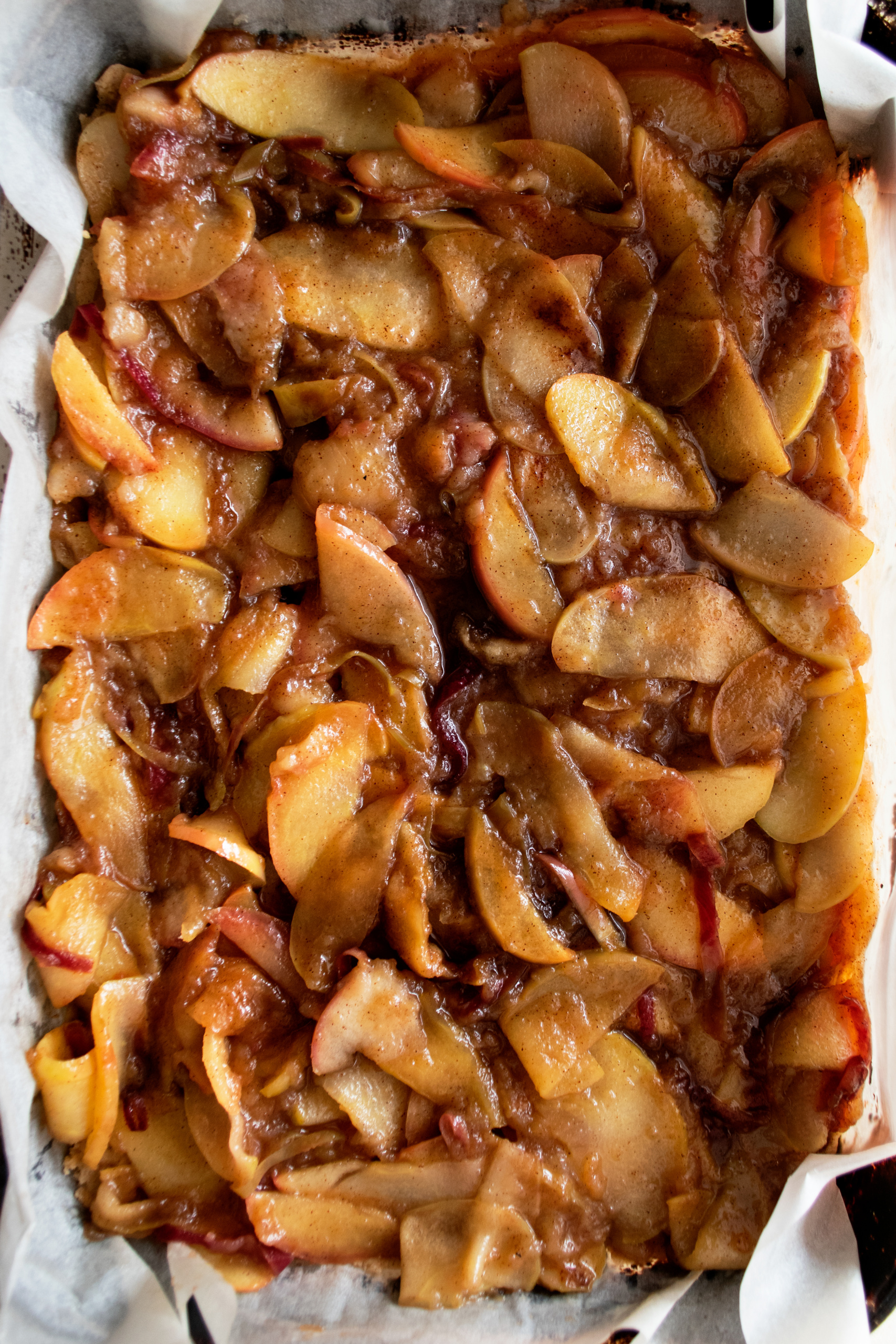 Cinnamon Apple Crumb Bars