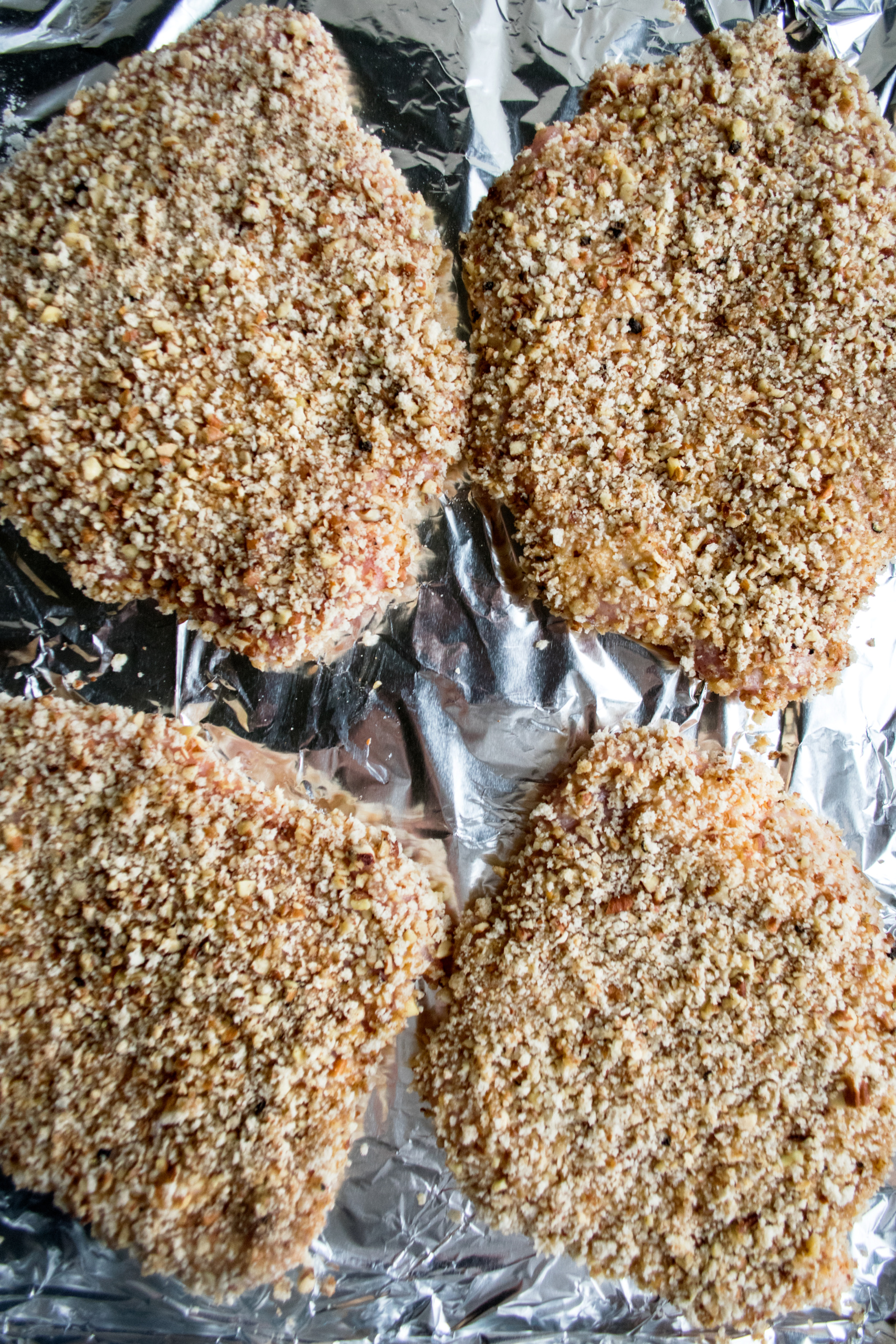 Maple Pecan Crusted Pork Chops