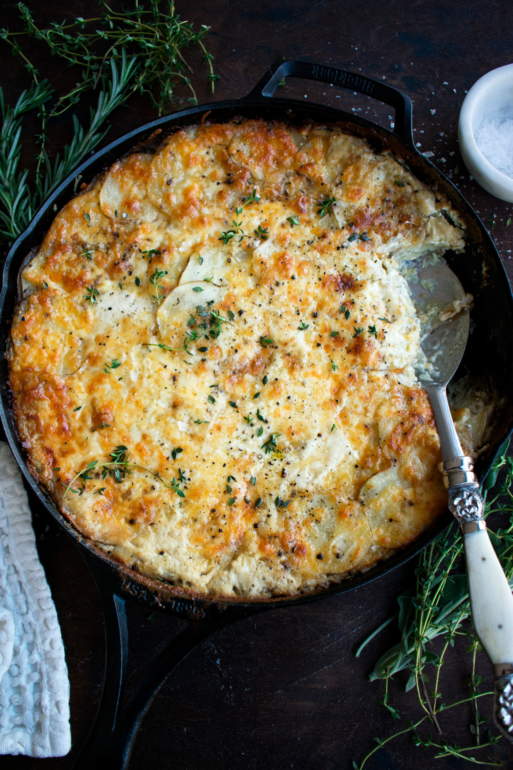 Cheesy Potatoes Au Gratin