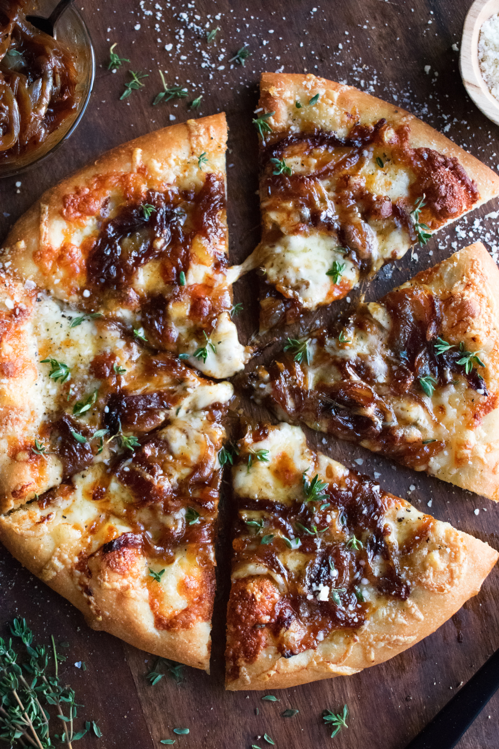French Onion Pizza