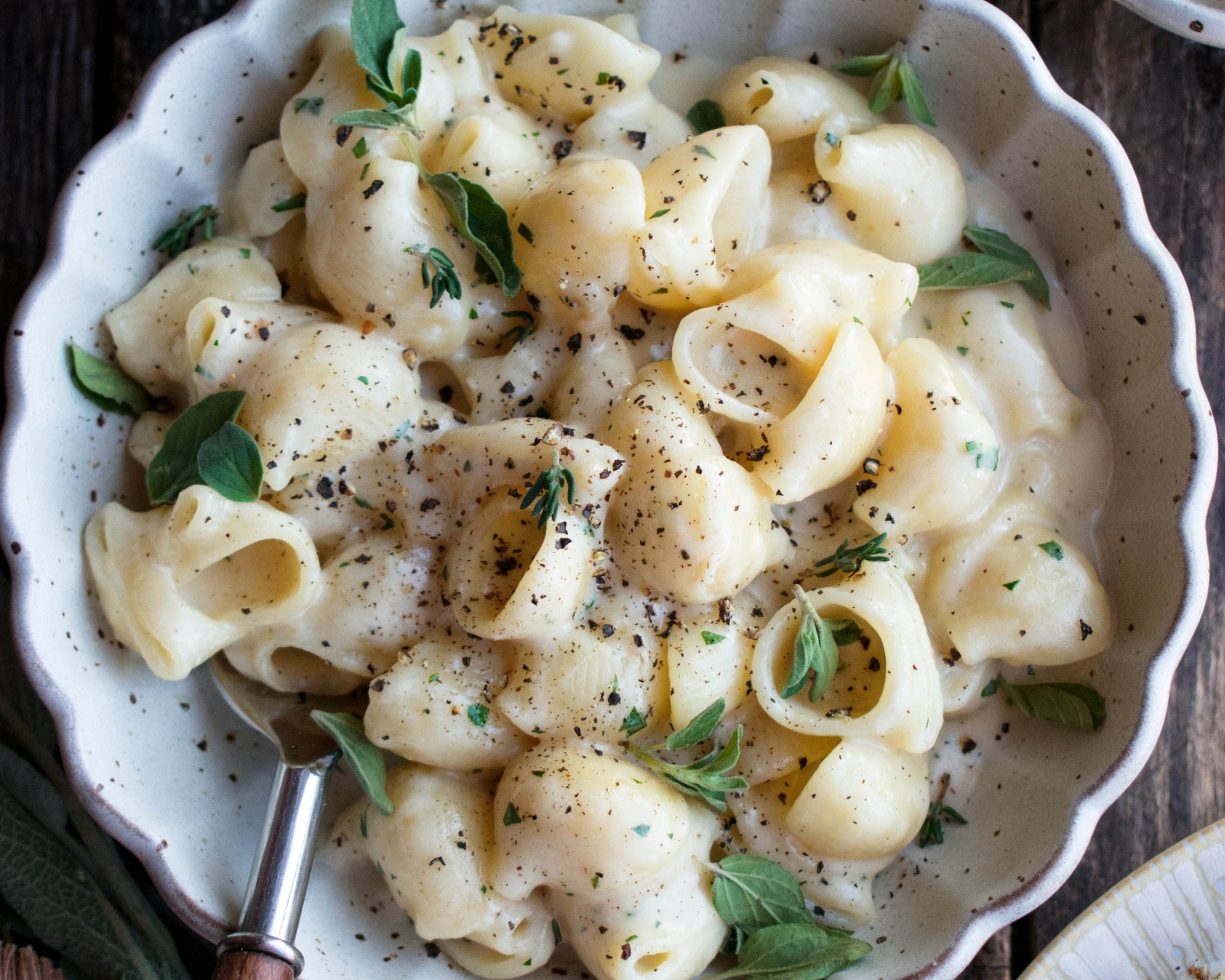 Herbed Stovetop Mac and Cheese