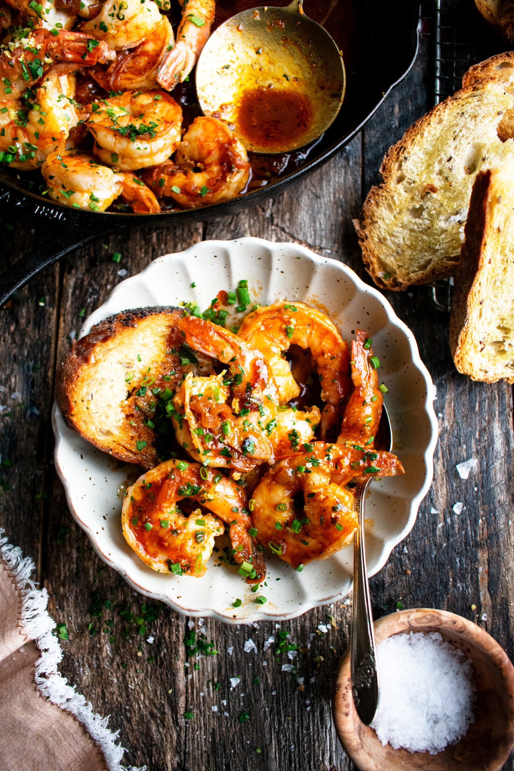 Pan-Roasted Shrimp