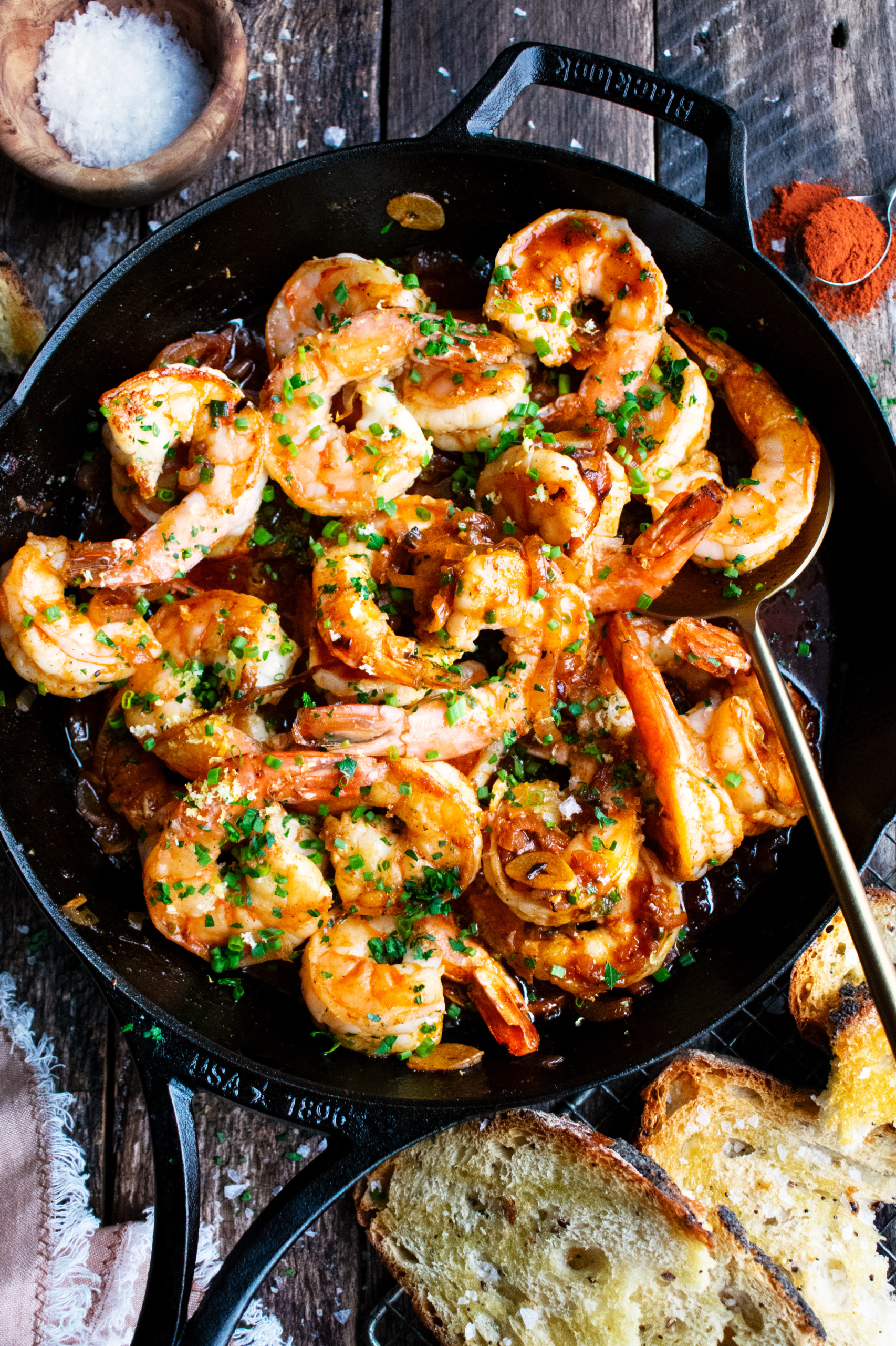 Pan-Roasted Shrimp