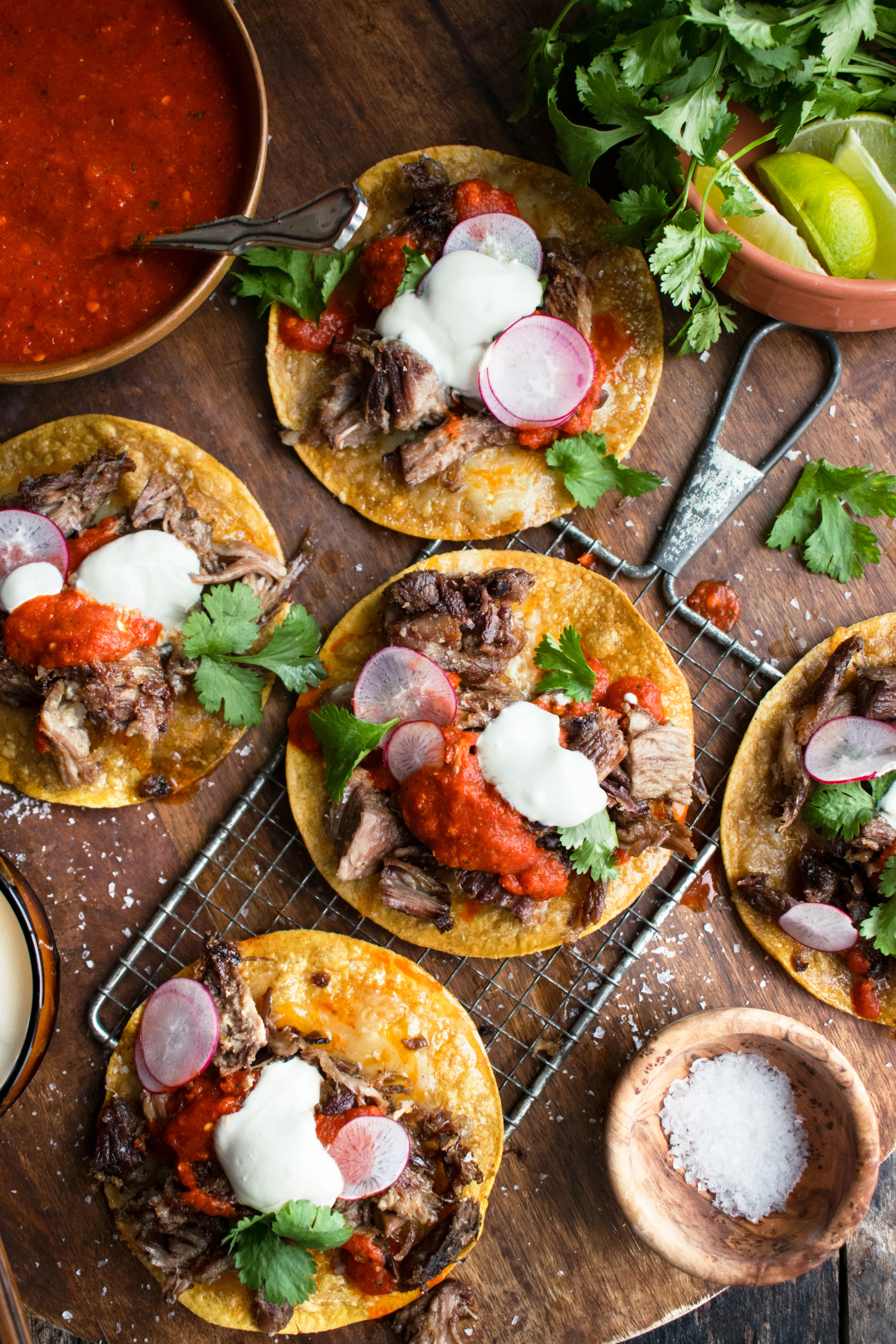 Carnitas Tostadas