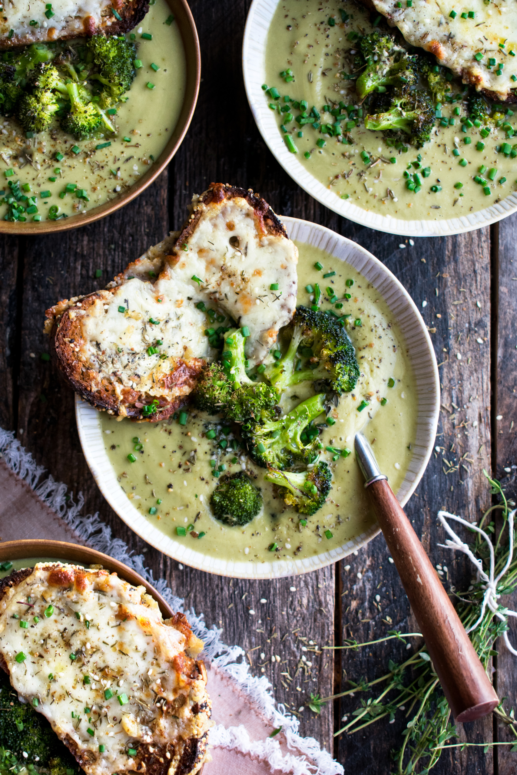 Roasted Broccoli Soup