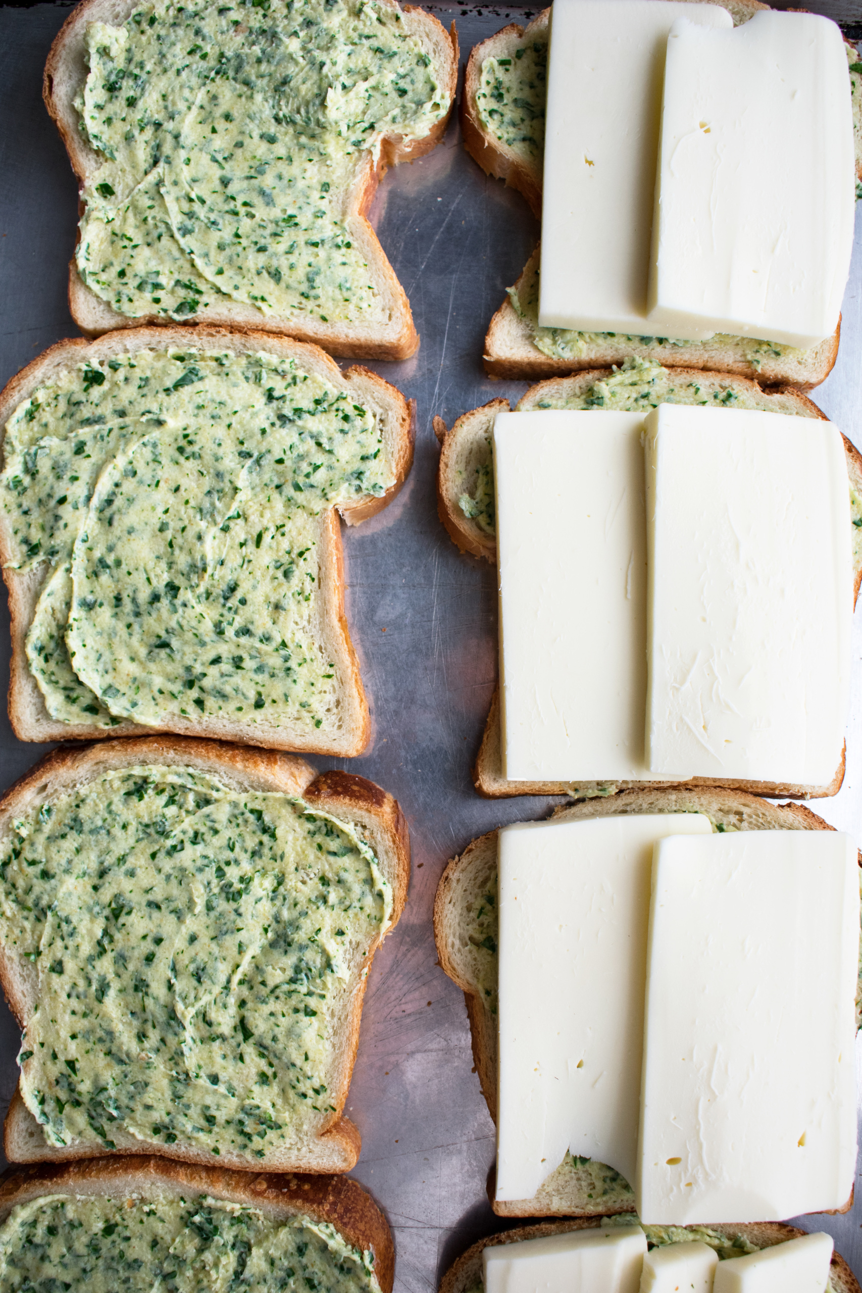 Fried Mozzarella Sandwiches
