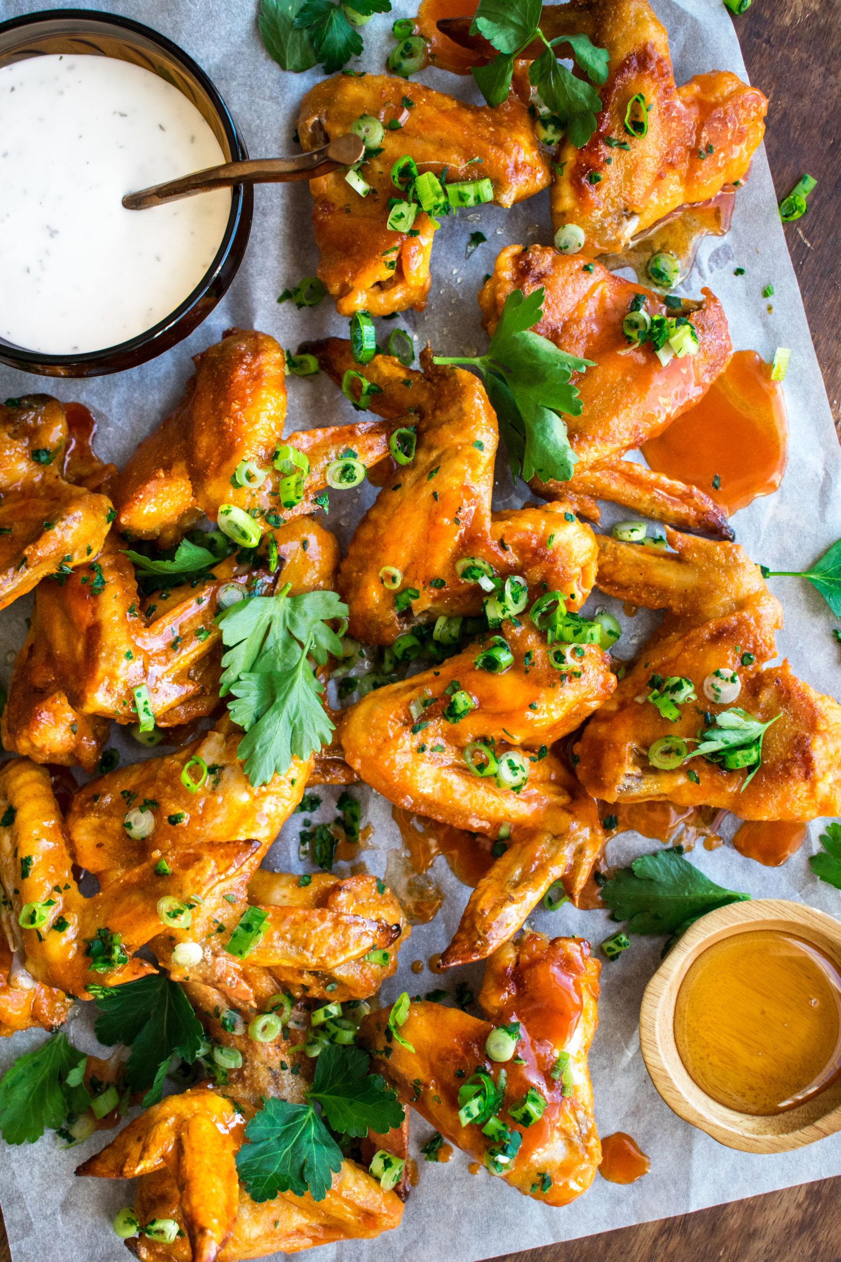Honey Buffalo Chicken Wings