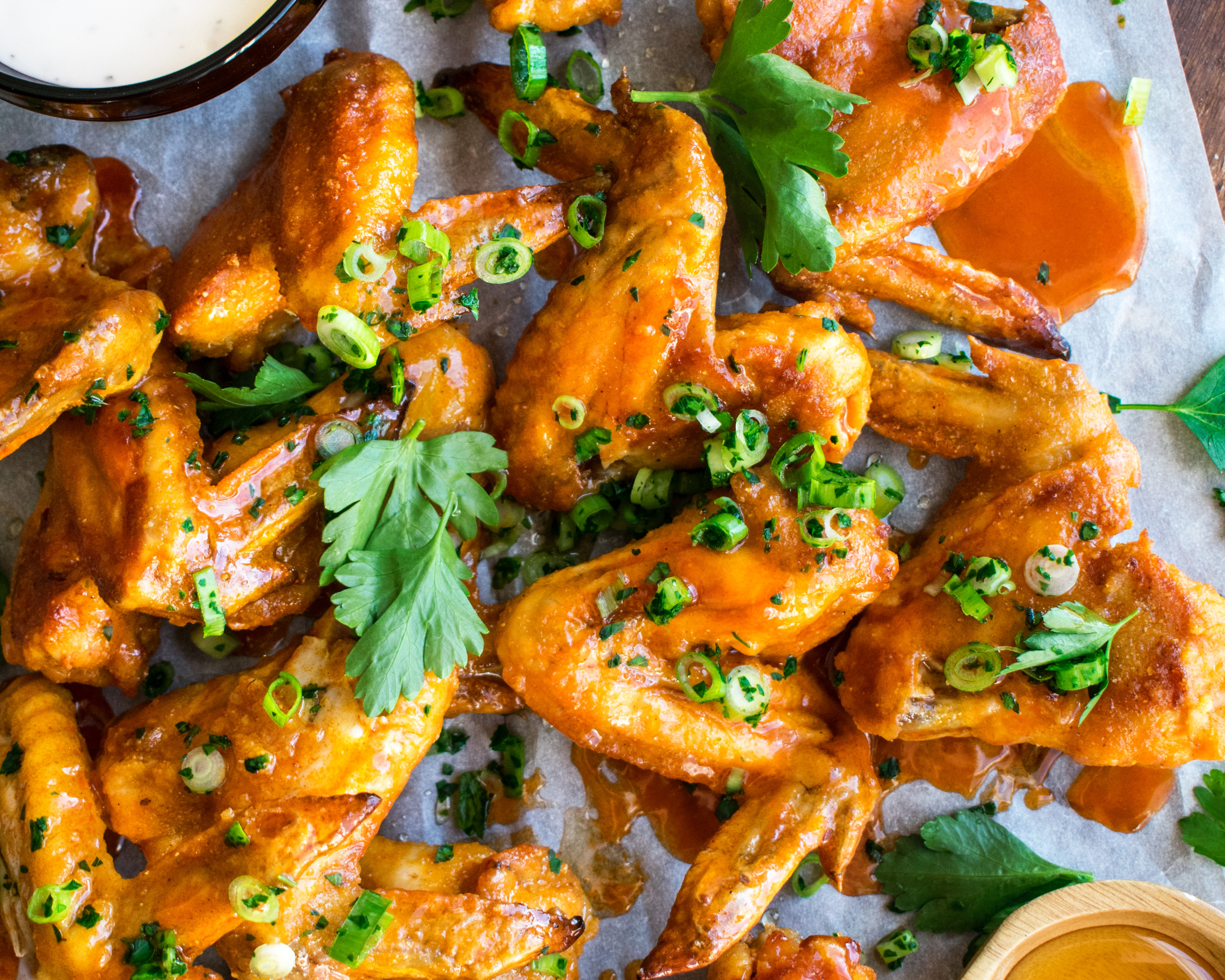 Honey Buffalo Chicken Wings