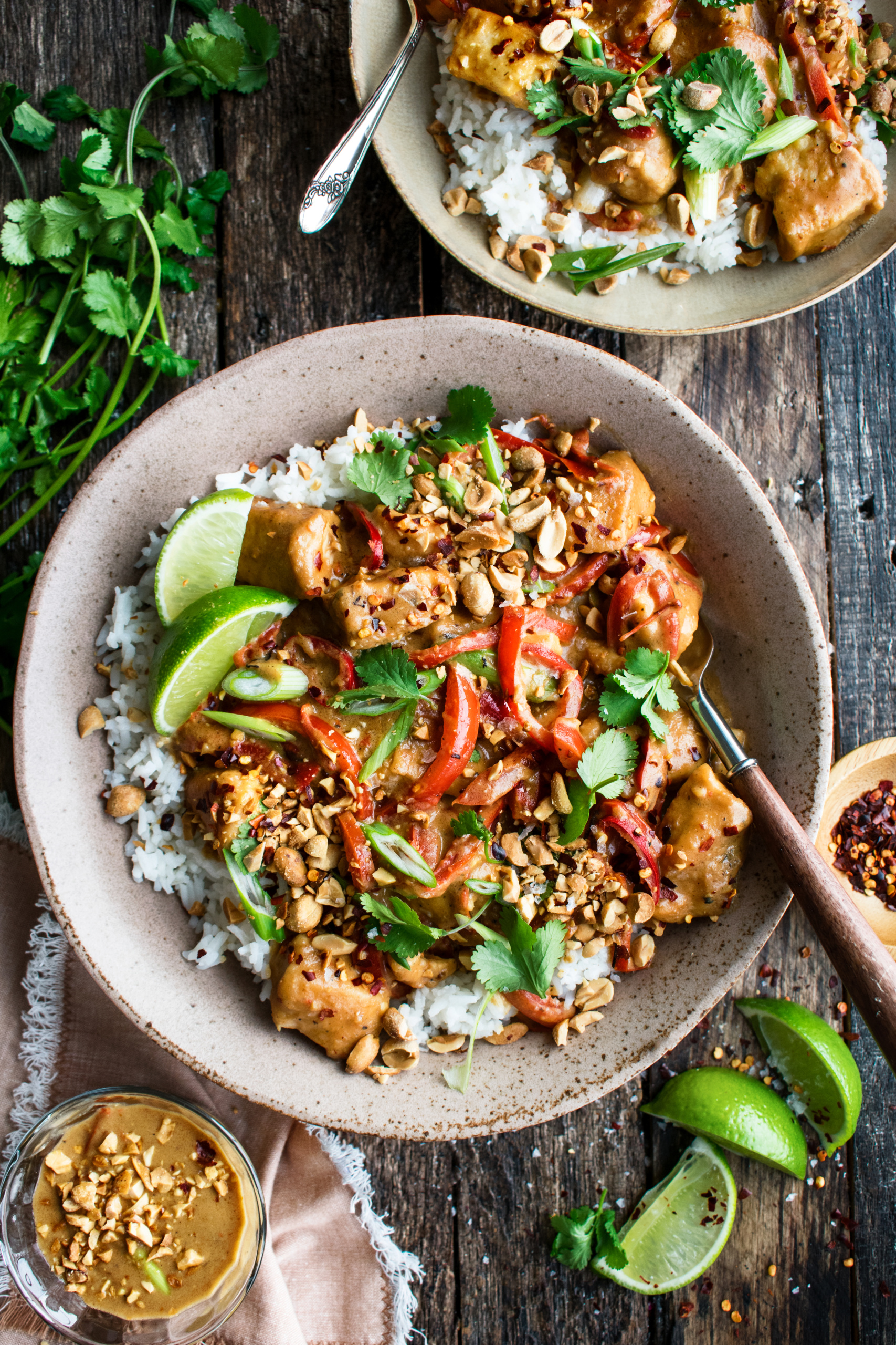 Spicy Thai Peanut Chicken